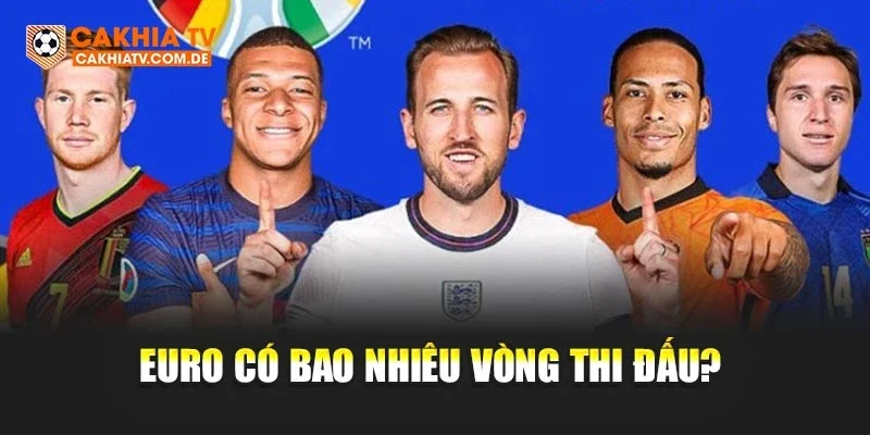 Euro có bao nhiêu vòng thi đấu